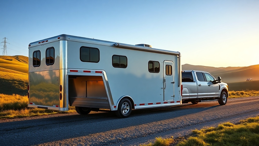 Exiss 3-Horse GN Towing Performance: Weight and Stability