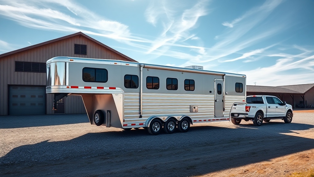 Featherlite 8549 Towing and Handling: Weight Distribution and Hitch Setup