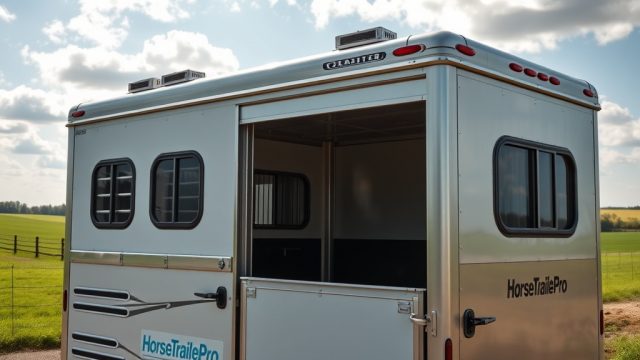HorseTrailerPro Horse Compartment: Ventilation and Divider Review