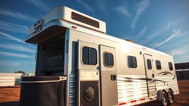 HorseTrailerPro Living Quarters: HVAC Systems and Climate Control