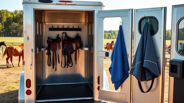 HorseTrailerPro Tack Storage: Saddle Racks and Hooks Review