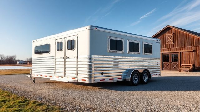 Featherlite 8549 Construction: Aluminum Frame and Rivet Durability