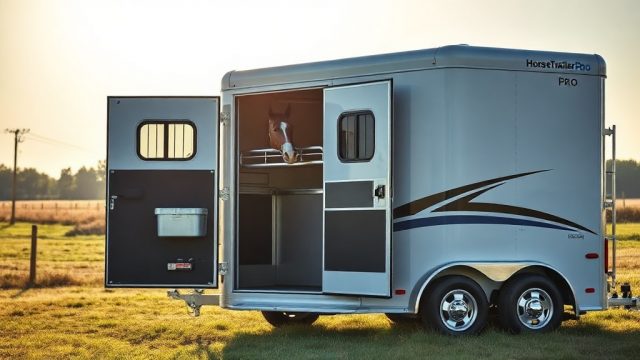 HorseTrailerPro Horse Compartment: Feeding Systems and Hay Rack Review