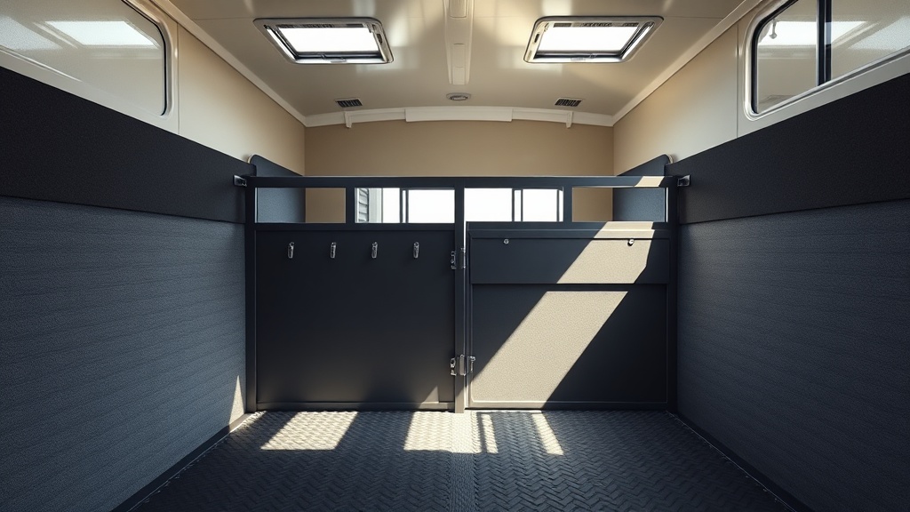 HorseTrailerPro Horse Compartment: Padding and Divider Review