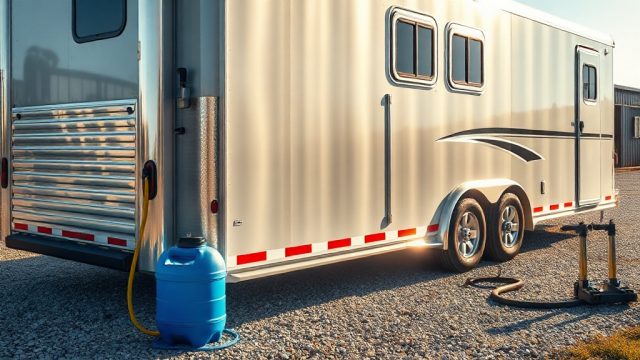 HorseTrailerPro Living Quarters: Water System and Plumbing Review