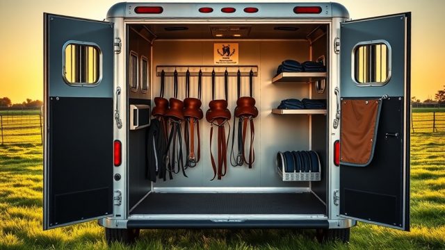 HorseTrailerPro Tack Storage: Saddle Rack Load Capacity Review