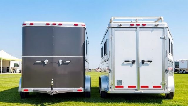 HorseTrailerPro vs Featherlite 8549: Safety and Security Features Compared