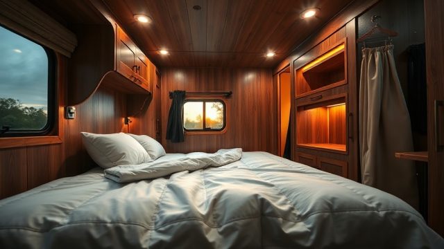 HorseTrailerPro Living Quarters: Bed Configurations and Sleeping Comfort